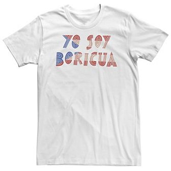 Mens HHM Yo Soy Boricua Line Art Tee