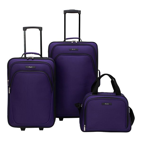 iPack Kenton 3-Piece Softside Wheeled Luggage Set