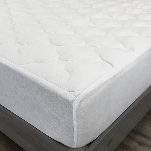 Plush crib hot sale mattress pad