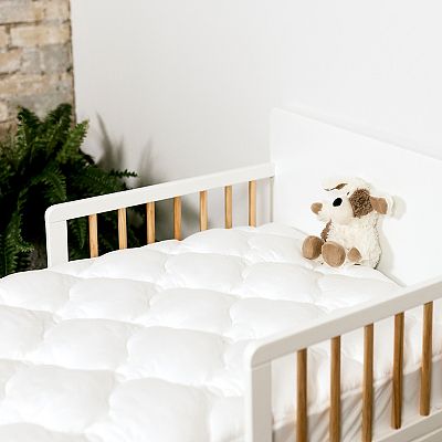 Plush Crib Toddler Mattress Pad