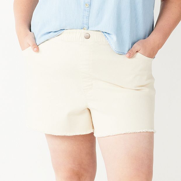 Kohls womens store khaki shorts