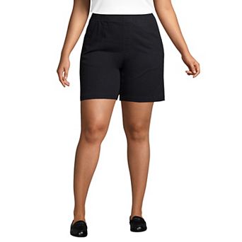 Plus Size Lands' End Pull-On Chino Shorts