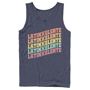 Men's Latinxellente Text Tank Top