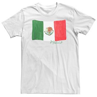 Big & Tall HHM Mexico Flag Watercolor Tee