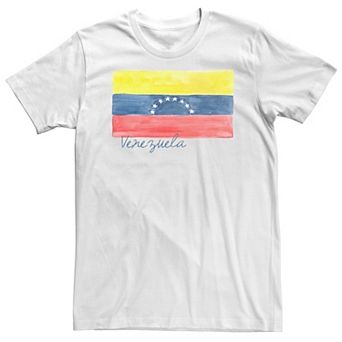 Big & Tall HHM Venezuela Flag Watercolor Tee