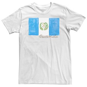 Big & Tall HHM Guatemala Flag Watercolor Tee