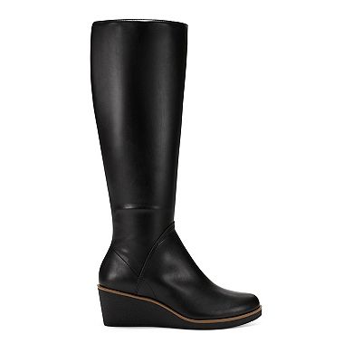 Aerosoles Binocular Women's Wedge Knee-High Boots