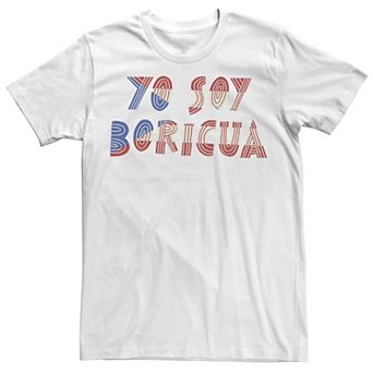 Men's Yo Soy Boricua Line Art Tee