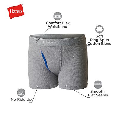 Toddler Boy Hanes® 9-Pack Ultimate Boxer Briefs Assorted Solids