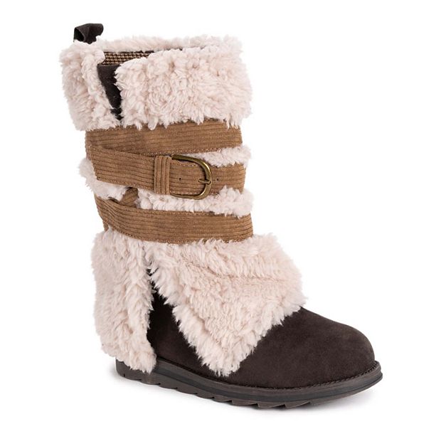 Womens faux shop fur winter boots