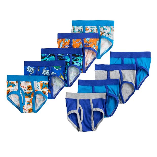 Toddler Boy Hanes Ultimate® 9-Pack Dino Briefs