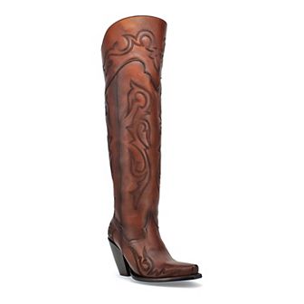 Dan Post Seductress Women's Leather Thigh-High Boots
