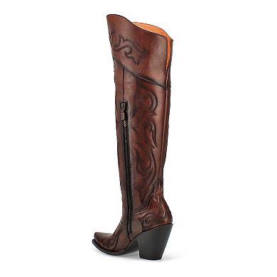 Dan Post Seductress Women's Leather Thigh-High Boots