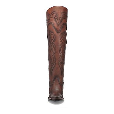 Dan Post Seductress Women's Leather Thigh-High Boots