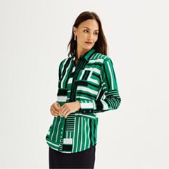 Green Tops For Women, Green Blouses