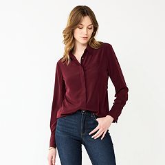 Kohls womens dress blouses online