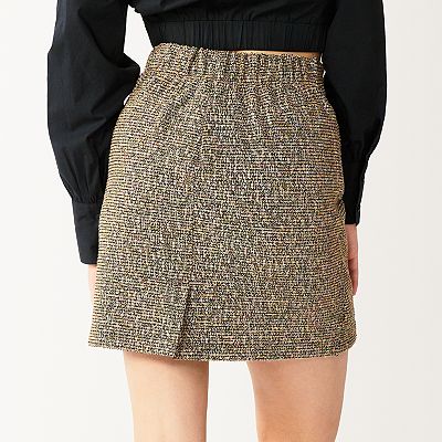 Tweed skirt juniors sales