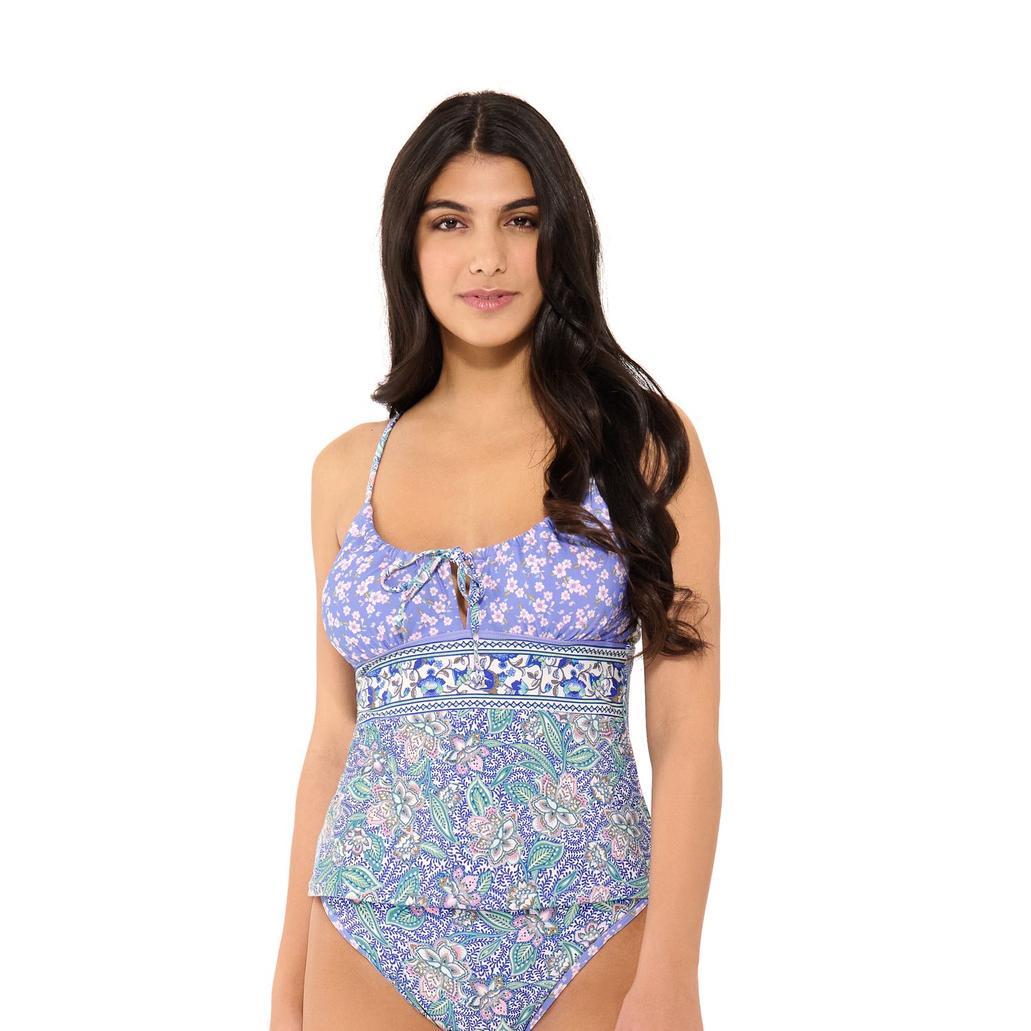 kohls womens tankini tops