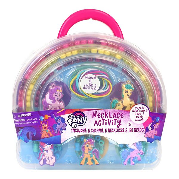 My little pony store necklace activity set