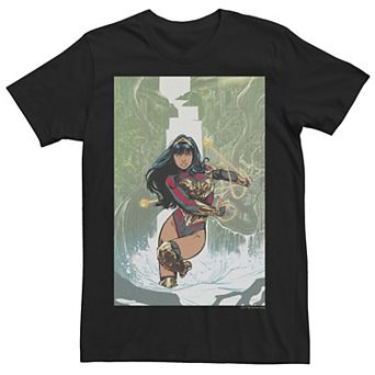 Men's Justice League Wonder Woman Future Amazon State Poster Tee
