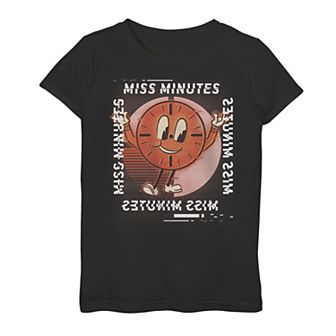 Girls 7-16 Marvel Loki Miss Minutes Static Box Tee