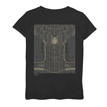 Girls 7-16 Marvel Spider-Man No Way Home Dark Spider-Man Suit Tee