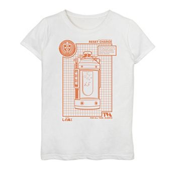 Girls 7-16 Marvel Loki Reset Charge Poster Graphic Tee