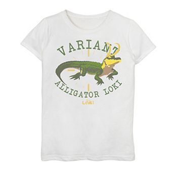 Girls 7-16 Marvel Loki Alligator Variant Tee