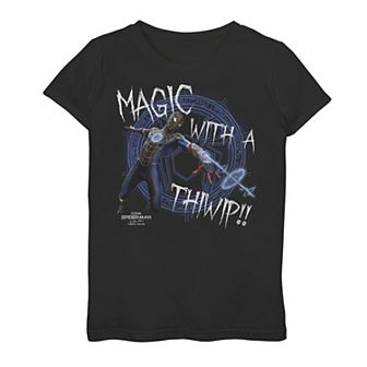 Girls 7-16 Marvel Spider-Man No Way Home Spider-Man Magic Thiwip Graphic Tee