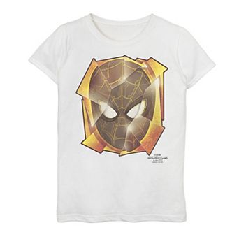 Girls 7-16 Marvel Spider-Man No Way Home Shattered Mask Pieces Graphic Tee
