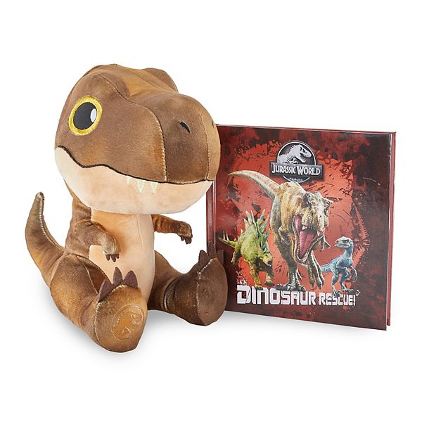 Kohl's Cares Jurassic World T. Rex Book and Plush Bundle