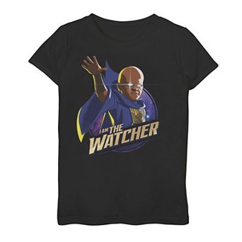 Girls 7-16 Marvel What If The Watcher Graphic Tee