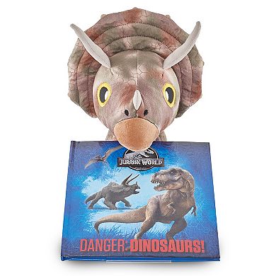 Kohl's Cares Jurassic World Triceratops Book and PlushBundle