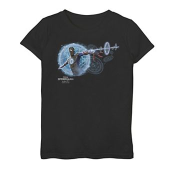 Girls 7-16 Marvel Spider-Man No Way Home Spider-Man Magic Web Slinger Graphic Tee