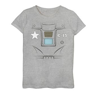 Girls 7-16 Marvel What If Steve Rogers Suit Graphic Tee