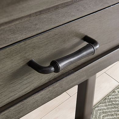 Leick Furniture Traditional Tray-Edge Console Hall Stand