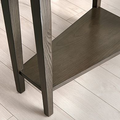 Leick Furniture Recliner Wedge Table with Shelf