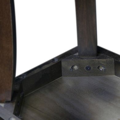 Leick Furniture Boa Narrow End Table with Shelf