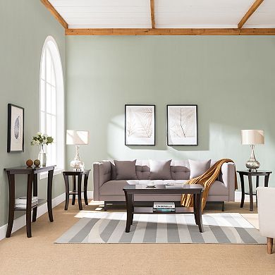 Leick Furniture Boa Narrow End Table with Shelf