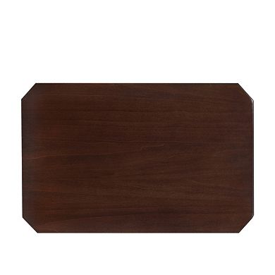 Leick Furniture Boa Narrow End Table with Shelf