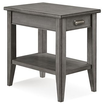 Leick Furniture One-Drawer Side Table with Shelf