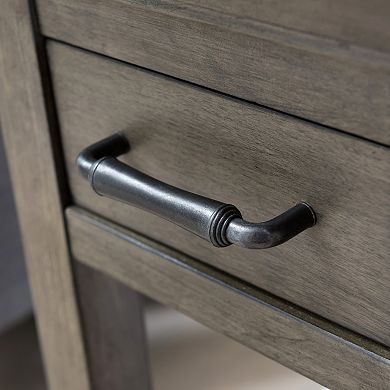 Leick Furniture One-Drawer Traditional Tray Edge Side Table