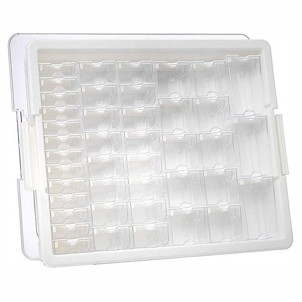 Darice Plastic Elizabeth Ward's Assorted Bead Tray 13.75-inch x 10.5-inch x  2-inch : : Home & Kitchen