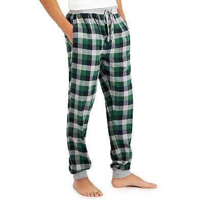 Men's Hanes 2-pack Plaid Flannel Jogger Sleep Pants