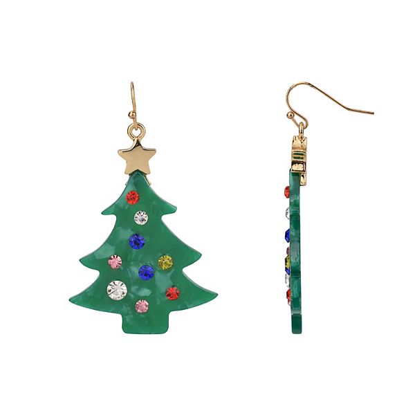 Kohls christmas earrings sale