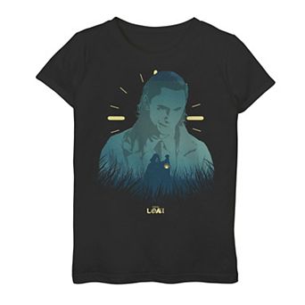 Girls 7-16 Marvel Loki Variant Silhouettes Graphic Tee