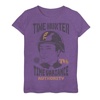Girls 7-16 Marvel Loki Time Hunter B15 Graphic Tee