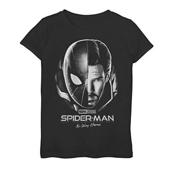 Girls 7-16 Marvel Spider-Man No Way Home Spider-Man Doctor Strange Logo Graphic Tee
