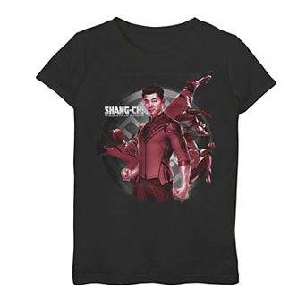 Girls 7-16 Marvel Shang-Chi Action Poster Graphic Tee