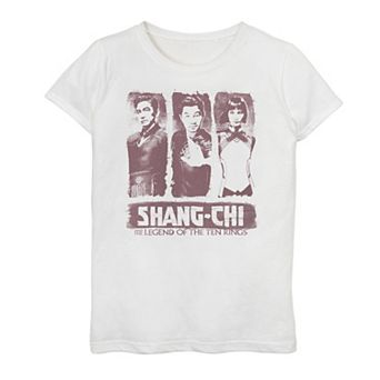 Girls 7-16 Marvel Shang-Chi Family Panels Graphic Tee